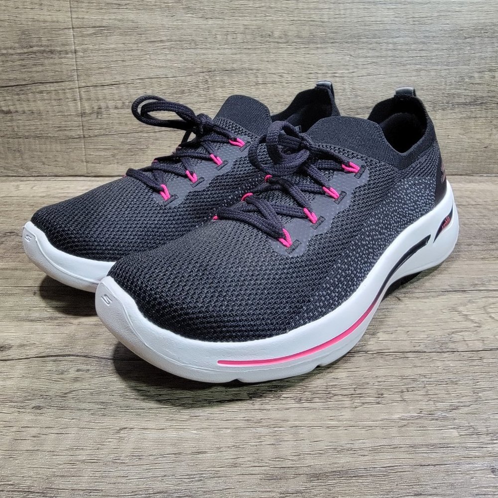 Skechers Womens Sneaker Go Wlak Arch Fit Sz 8.5 - Picture 2 of 9